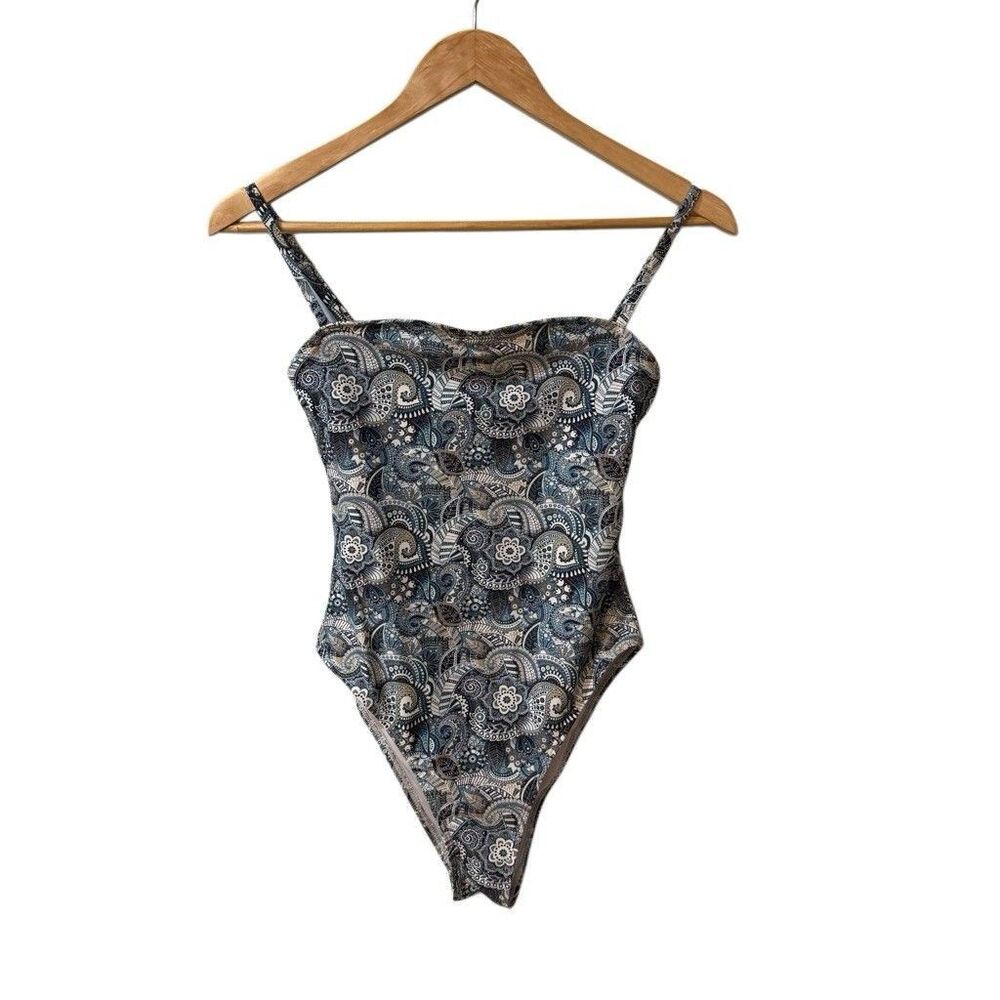 RELLECIGA Women's Bandeau One Piece Swimsuit